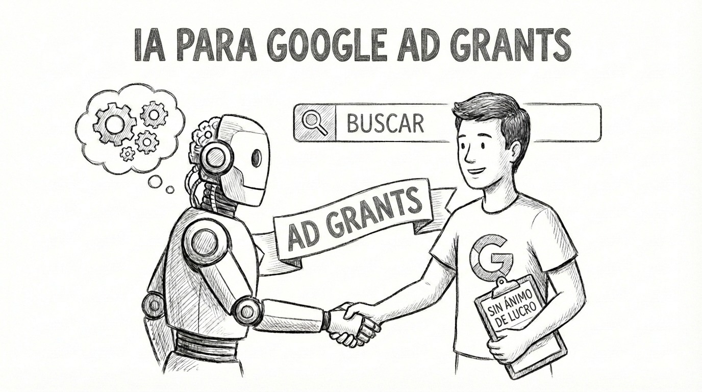 IA para Google Ad Grants (Google Ads para organizaciones sin ánimo de lucro)